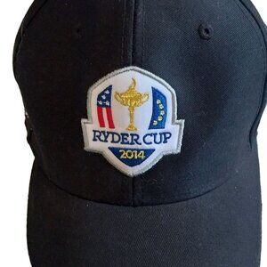 Glenmuir Ryder Cup 2014 Black/White Adjustable Hat New With Tags Golf
